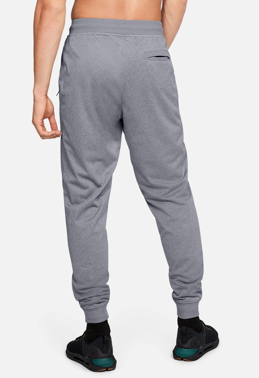 Under Armour - Sportstyle jogger - steel light heather &  white