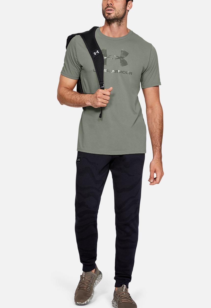 Under Armour - Under Armour clear logo short sleeve tee - gravity green