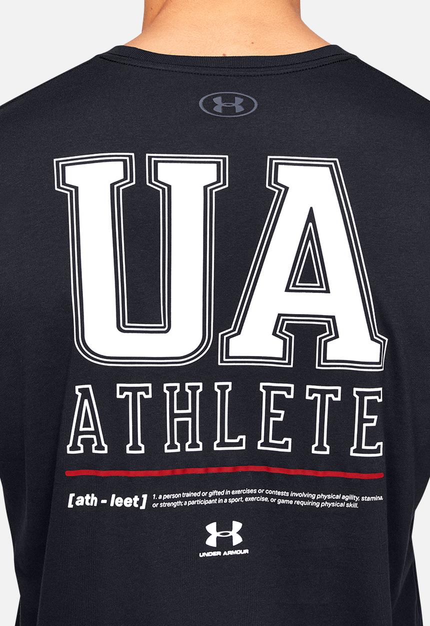 Under Armour - Under Armour vertical left chest logo short sleeve tee - black