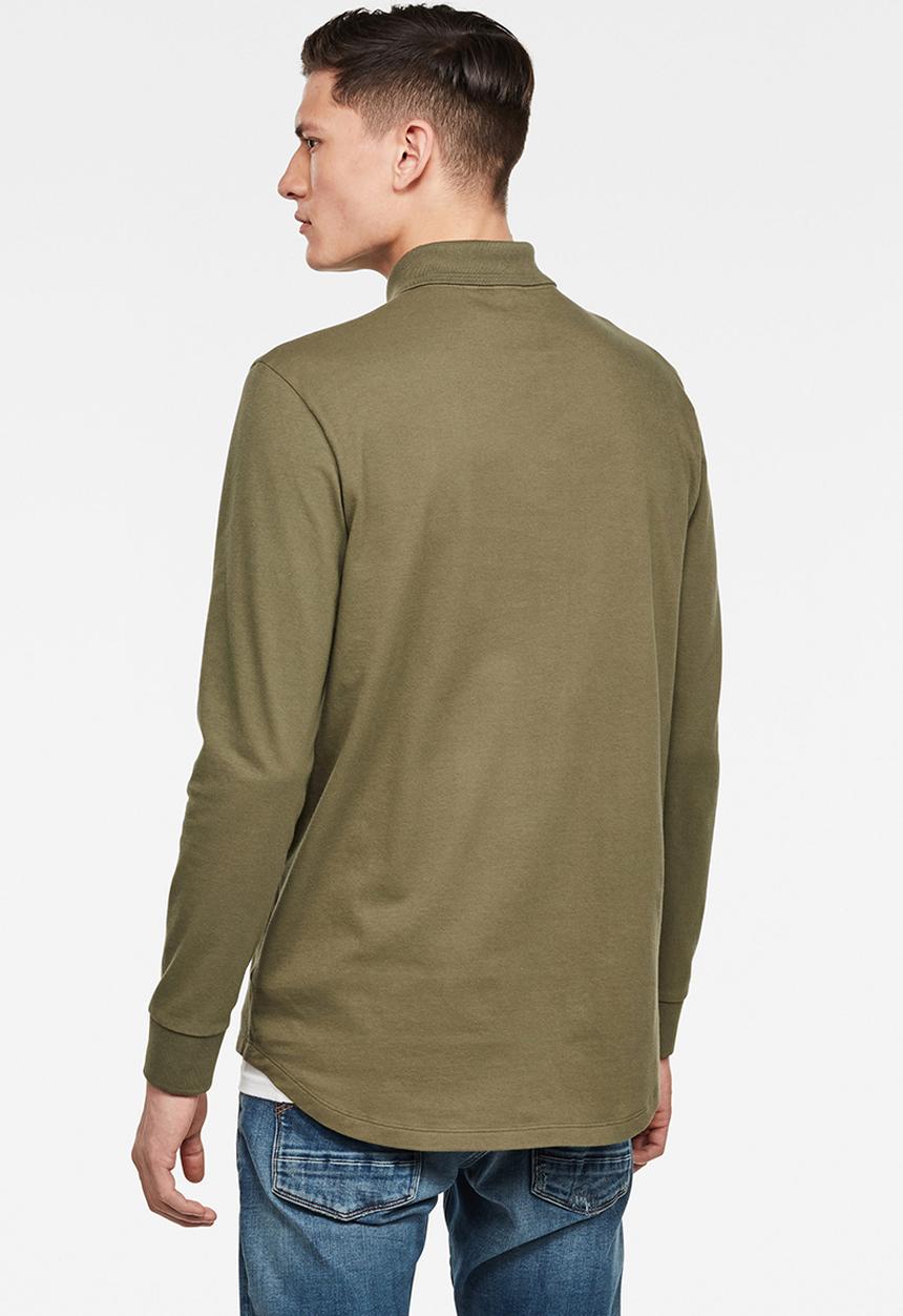 G-STAR - Lash long sleeve polo - shamrock