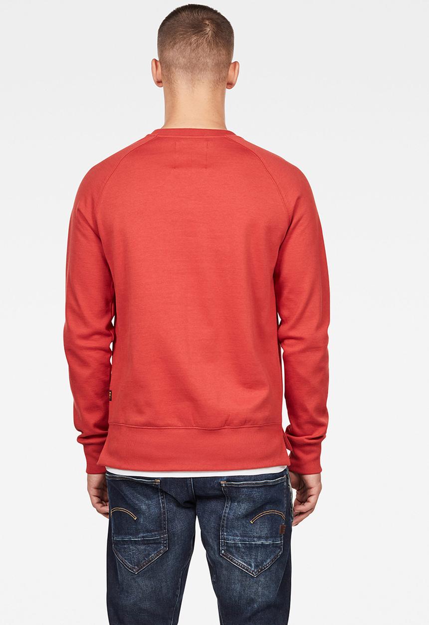 G-STAR - 2 Tone sweater - antic red