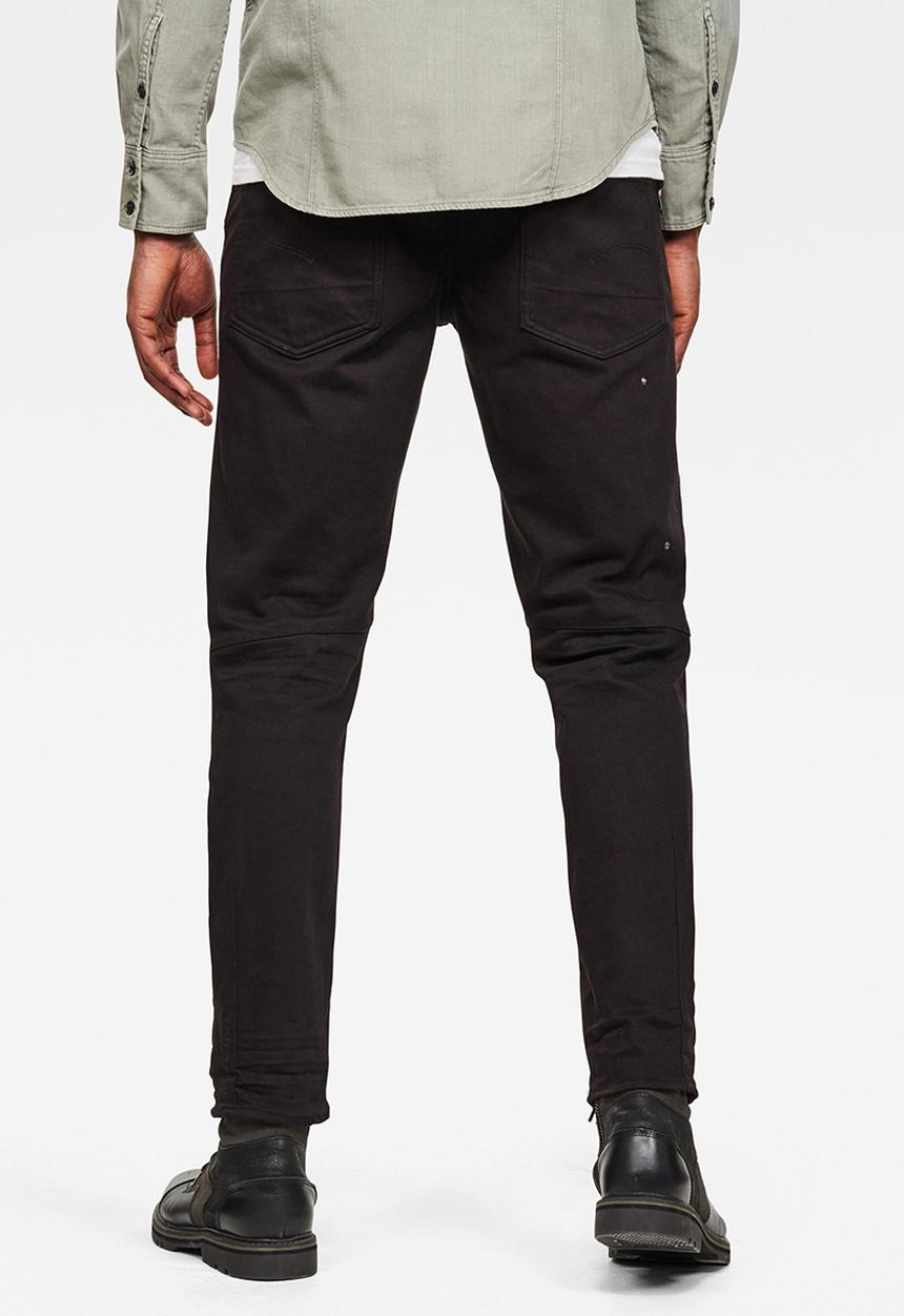 G-STAR - Citishield 3D slim fit tapered ac thermojust stretch jeans - black