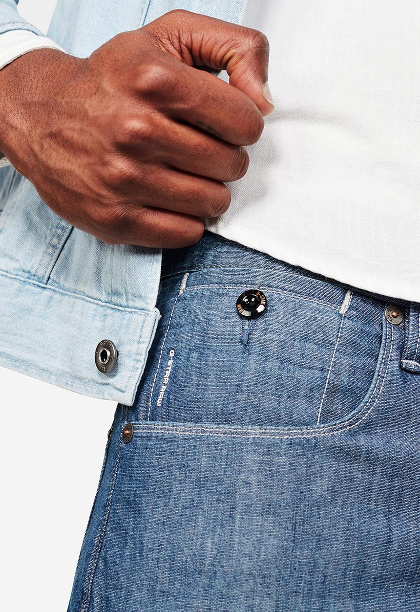 G-STAR - Loic relaxed fit tapered jeans - navy