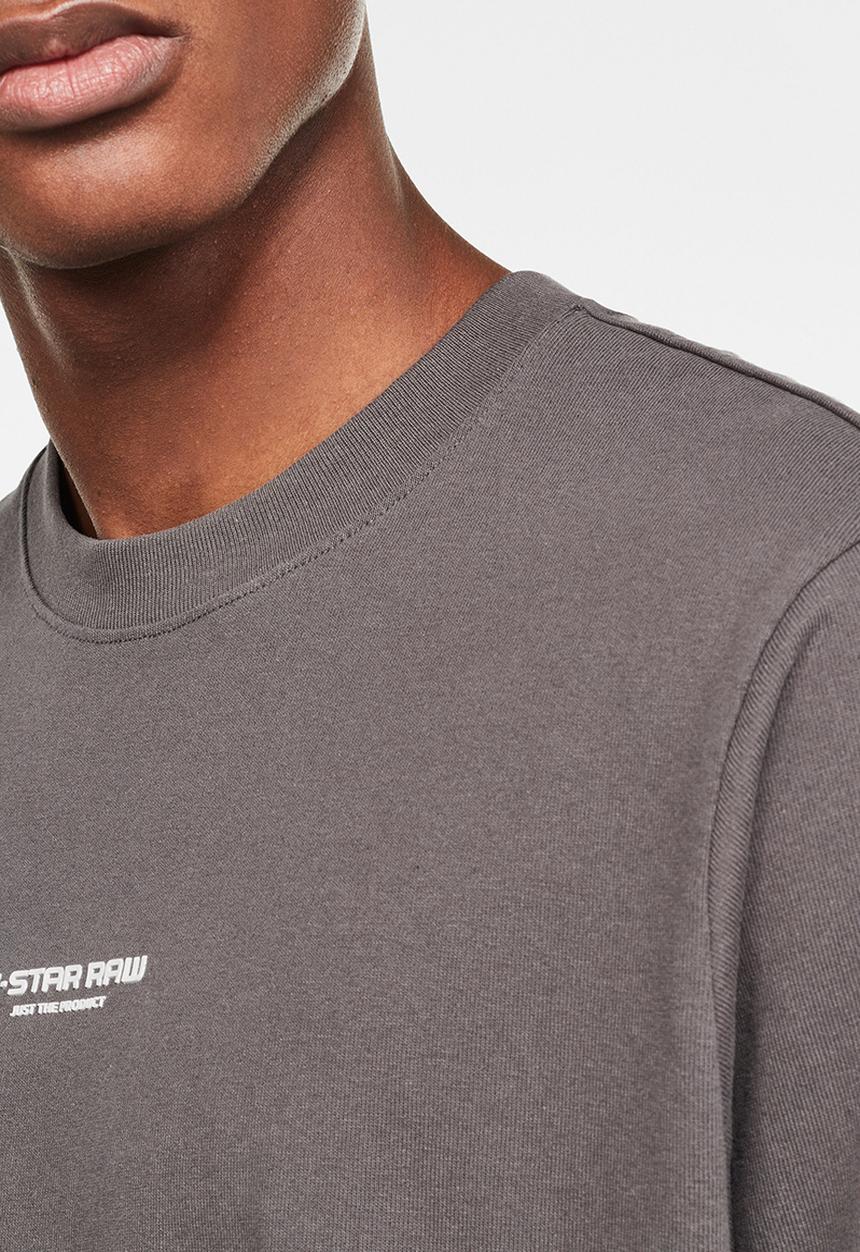G-STAR - Center chest logo gr loose short sleeve tee - grey