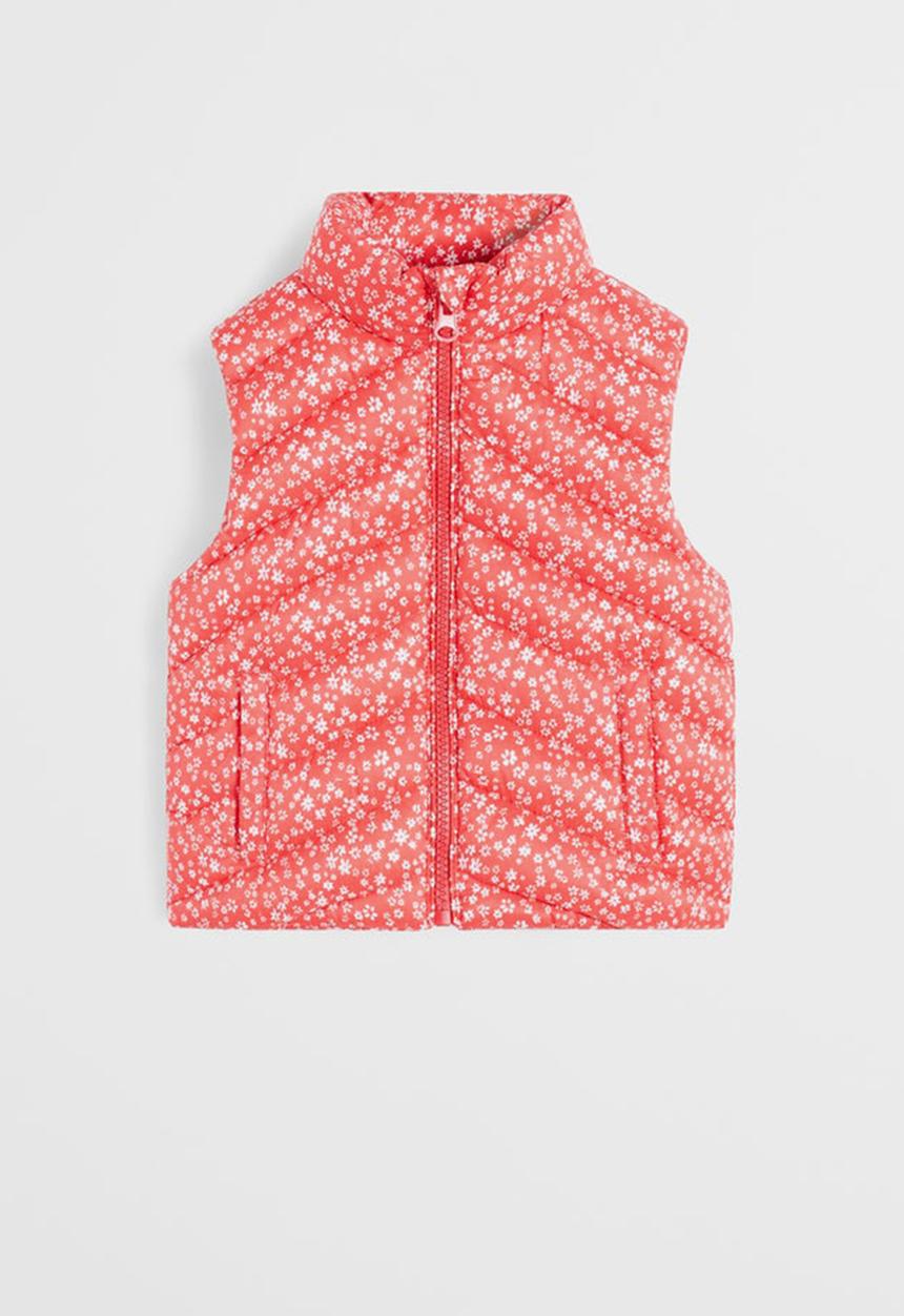 MANGO - Waistcoat Ali - red