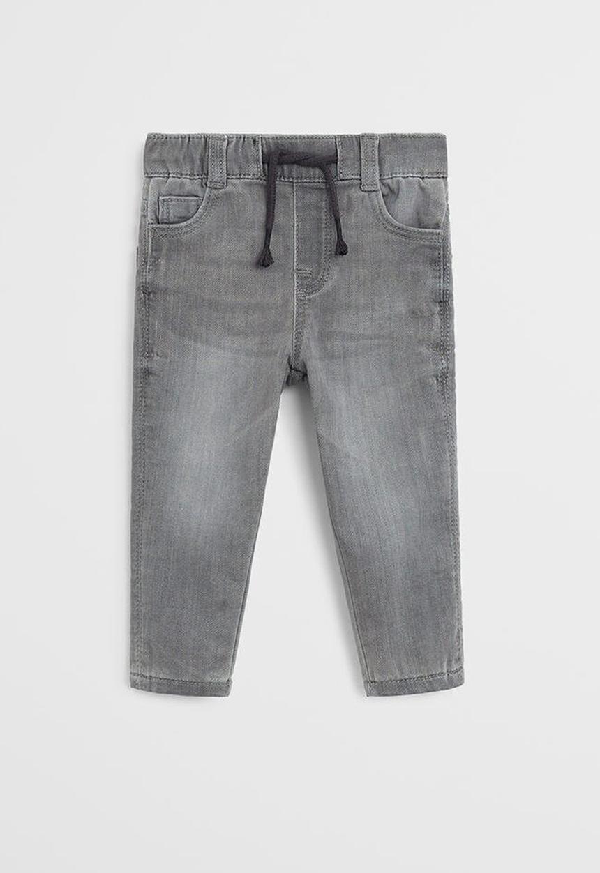 MANGO - Jeans domfy -  grey