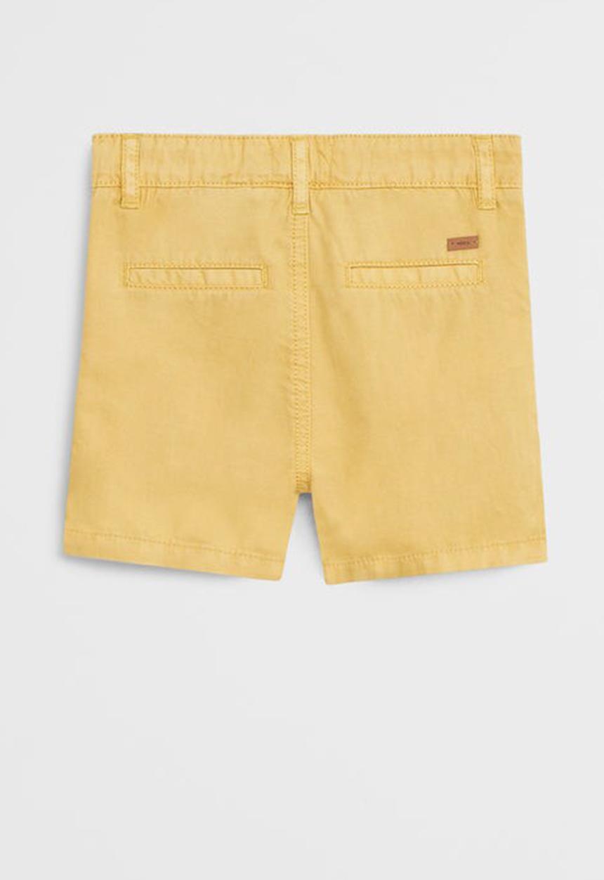 MANGO - Bermuda shorts berchi6 - yellow