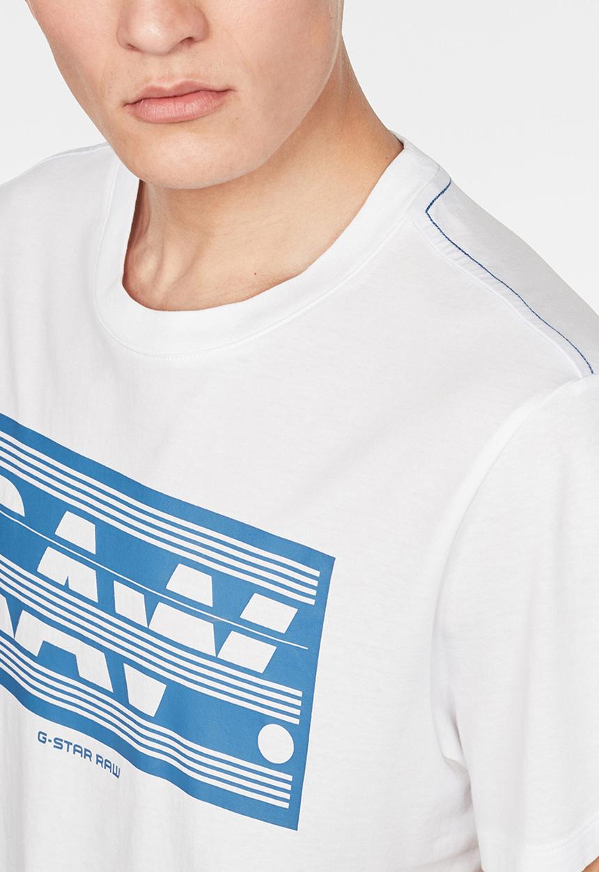 G-STAR - Boxed raw gr short sleeve tee - white