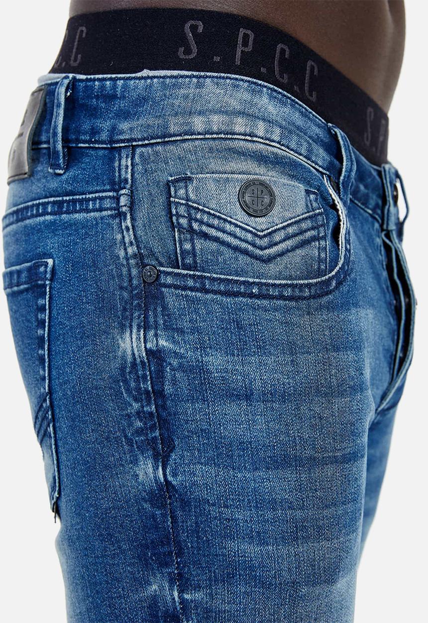 S.P.C.C - Dirty indigo signature feather - indigo