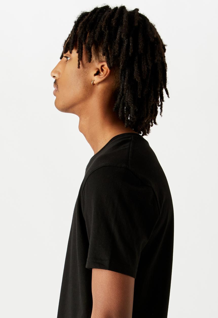 Factorie - Slim T-shirt - black