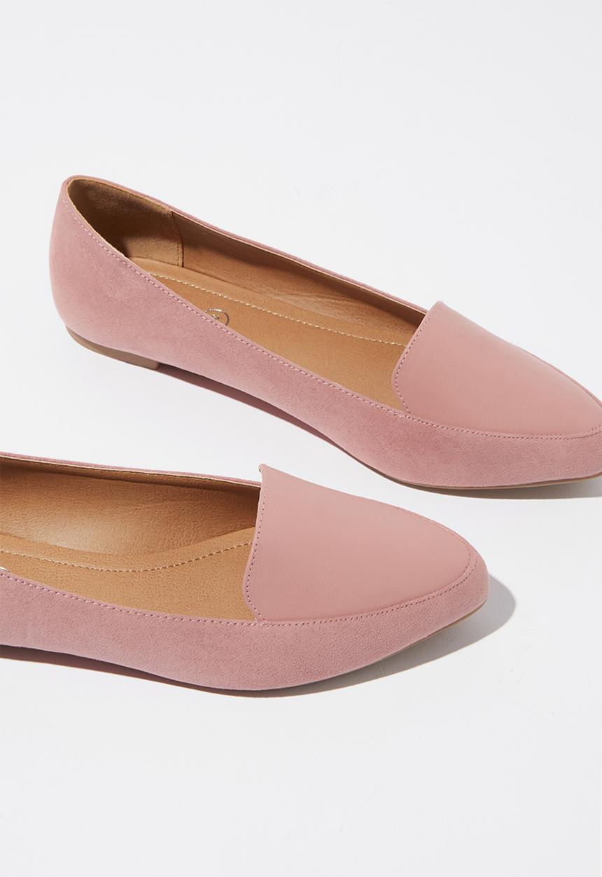 Cotton On - Peta point loafer - ash rose 