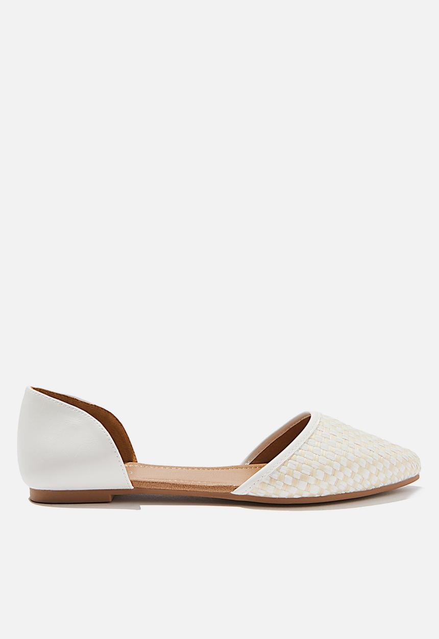 Cotton On - Bobbi cut out point - white