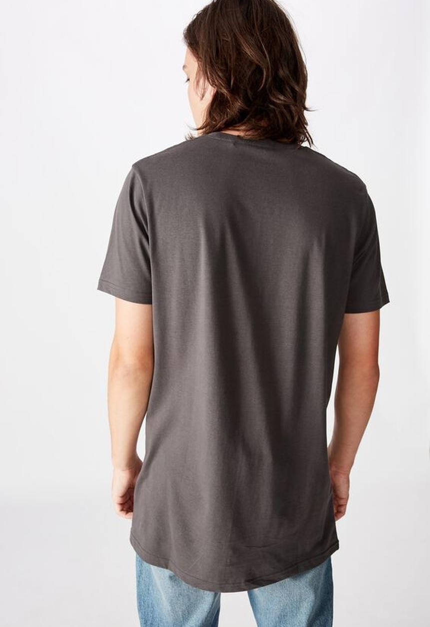 Factorie - Longline T-shirt - grey