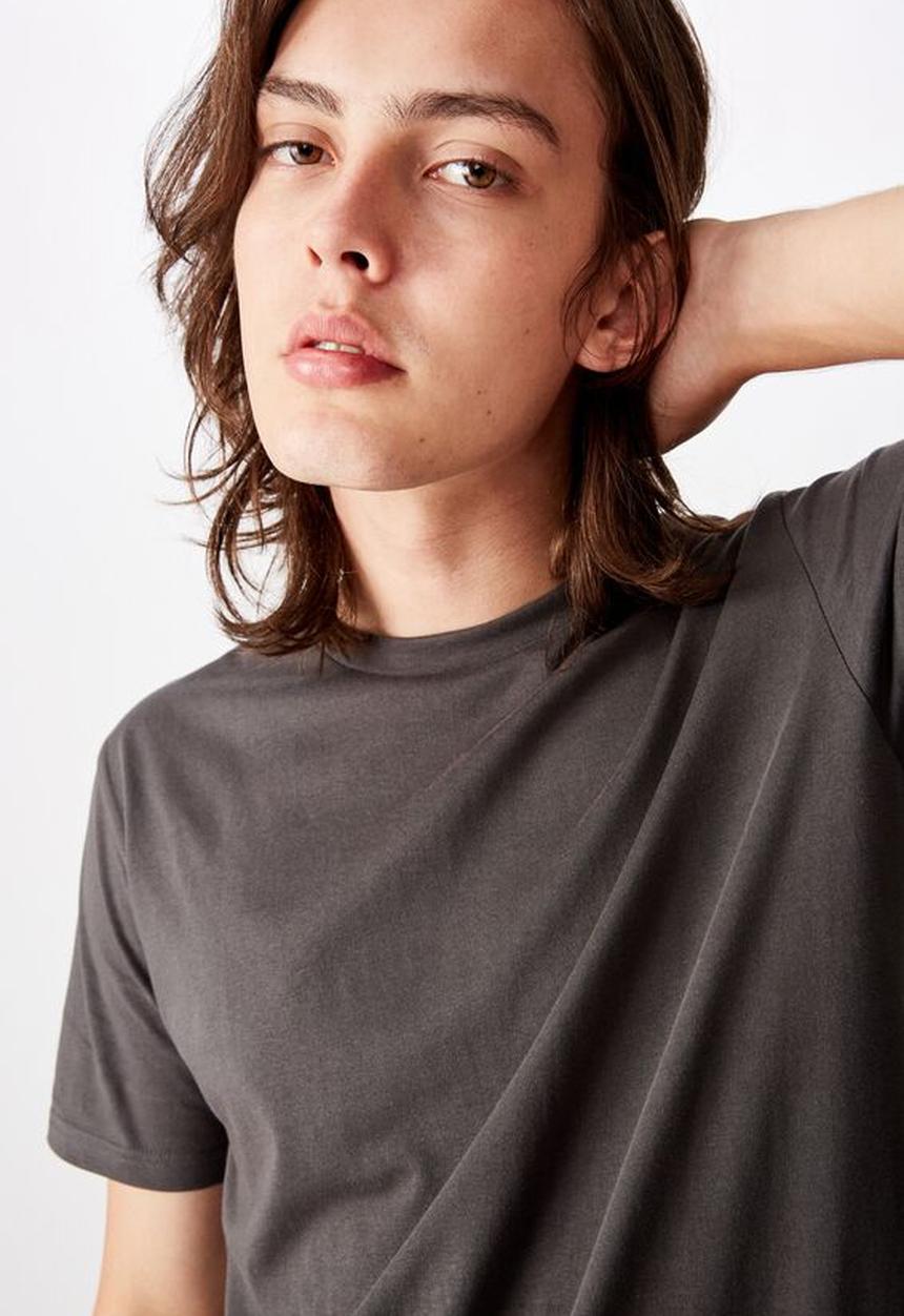 Factorie - Longline T-shirt - grey