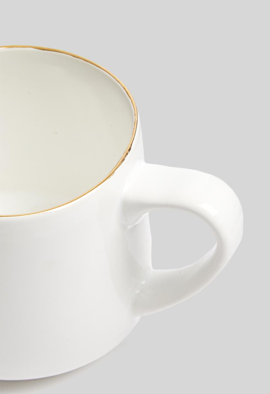 Urchin Art - Anna mug - white 
