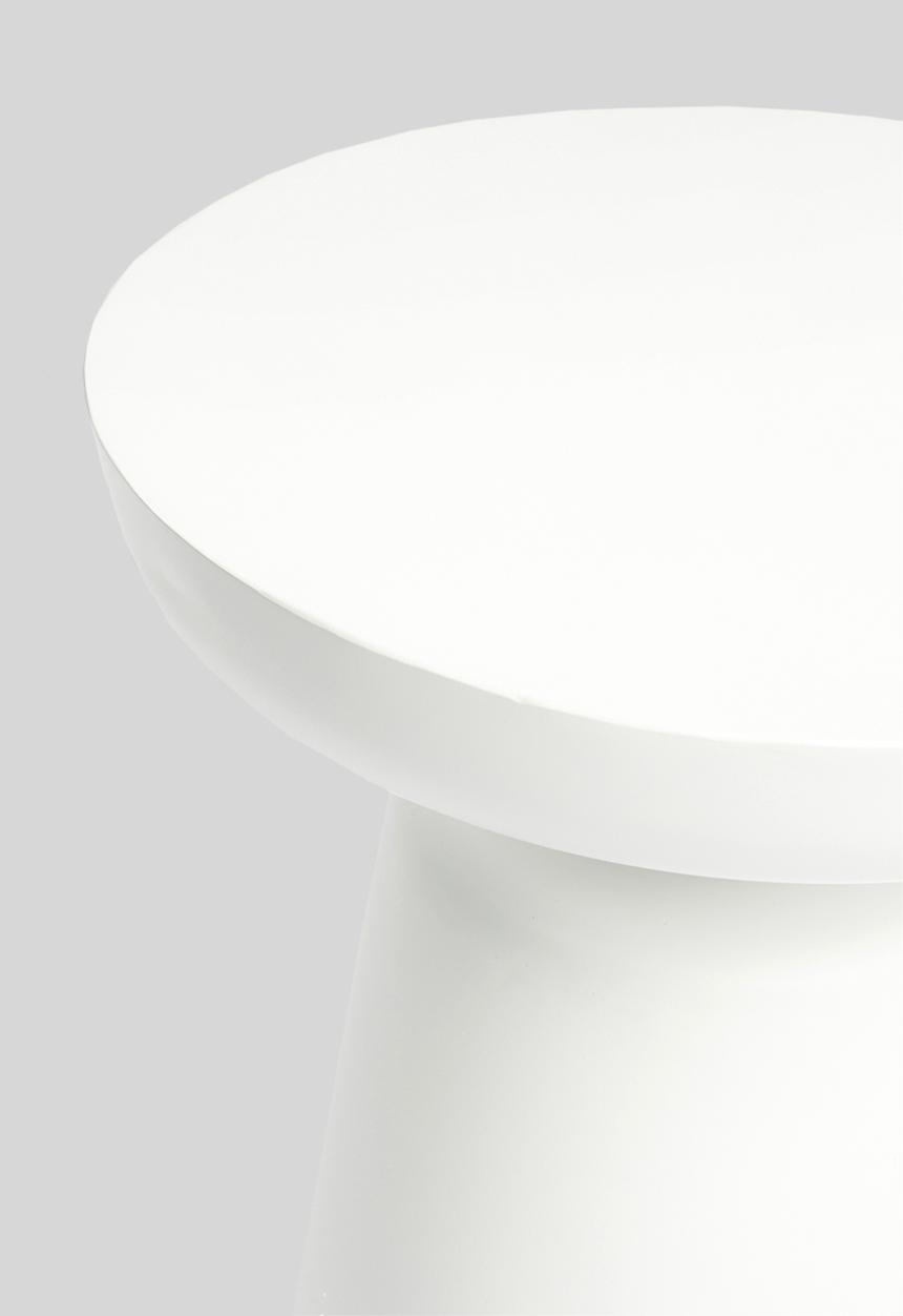 Sixth Floor - Drum side table - white