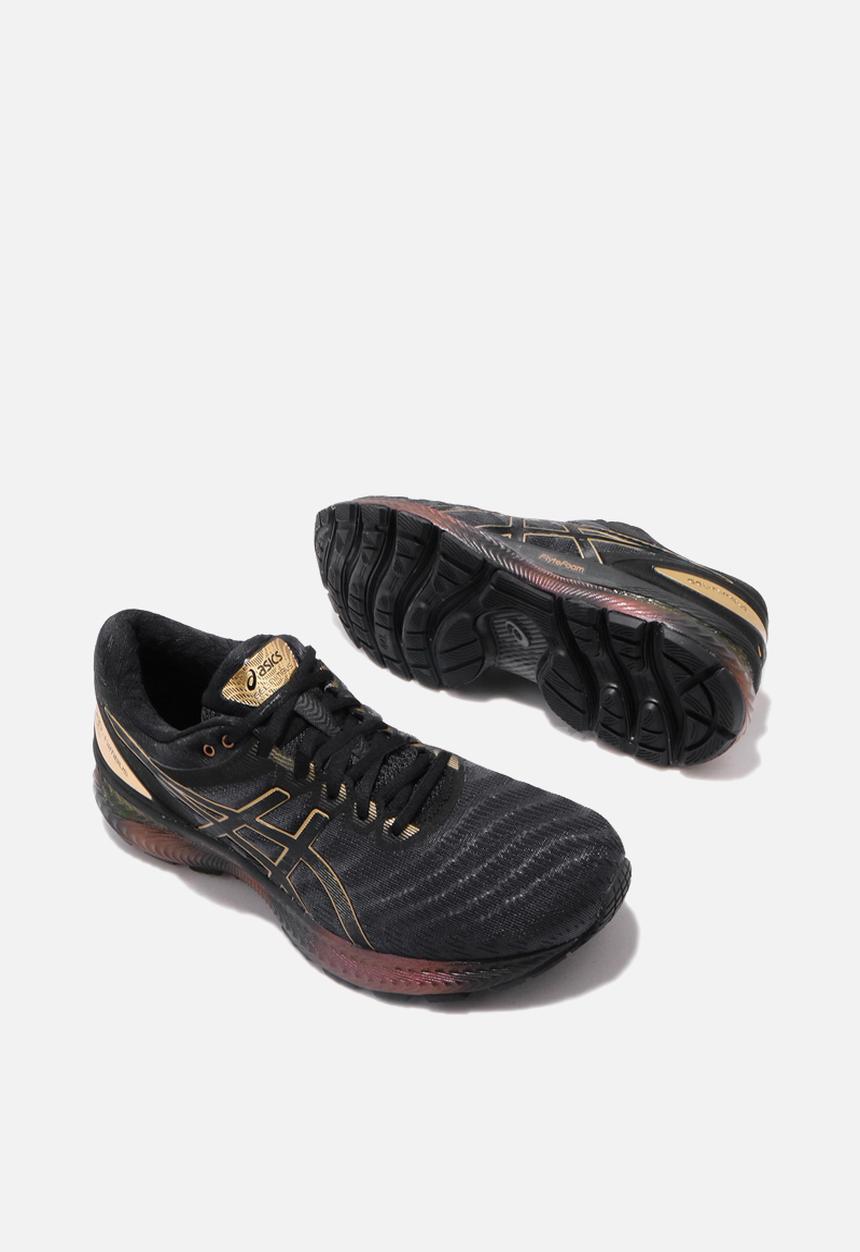 ASICS - Gel-nimbus 22 platinum - black & pure gold