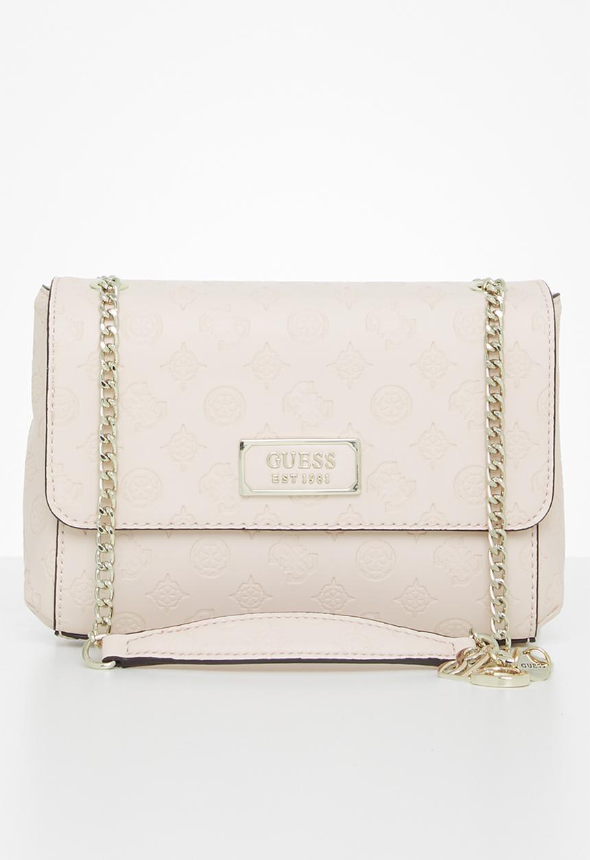 GUESS - Logo love convertible xbody flap - pink