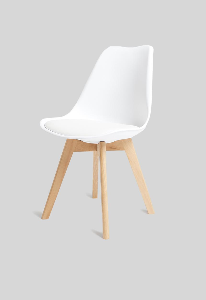 Sixth Floor - Ada dining chair - white