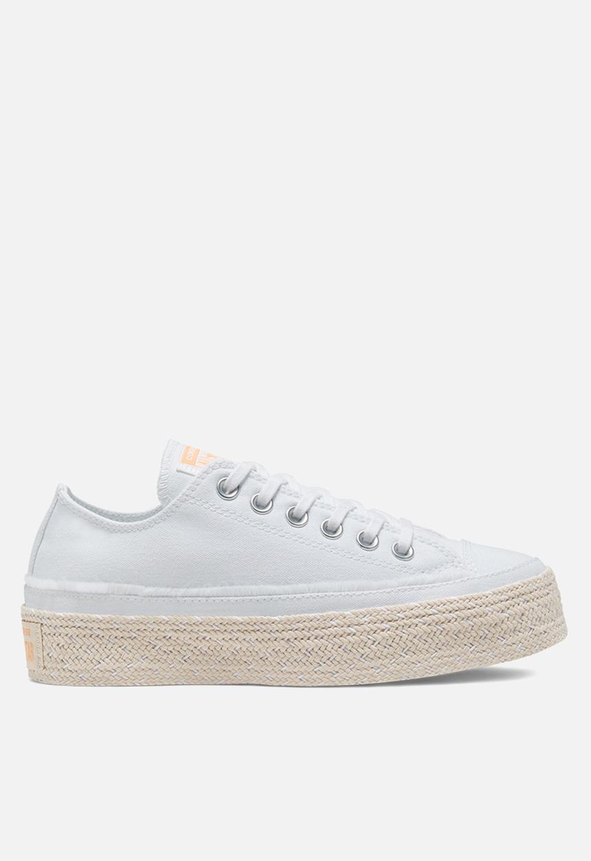 Converse - Chuck Taylor All Star espadrille - white/black/natural