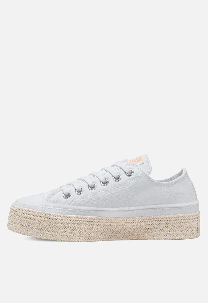 Converse - Chuck Taylor All Star espadrille - white/black/natural
