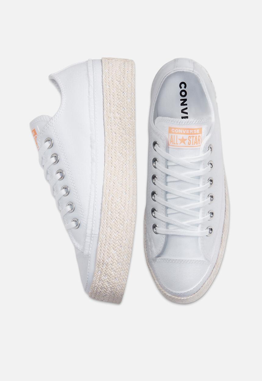 Converse - Chuck Taylor All Star espadrille - white/black/natural