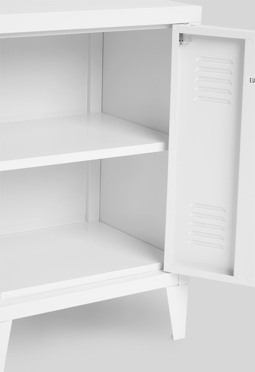 Basics - Graves bedside table - white