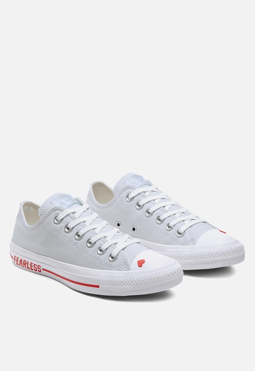 Converse - Chuck taylor all star love canvas - photon dust/university red