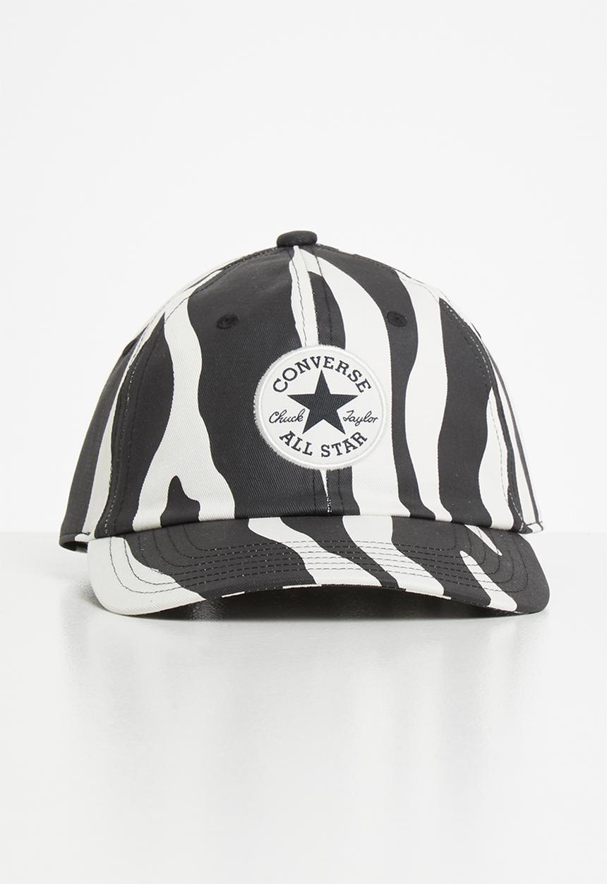 Converse - Archive print tie back baseball hps - zebra 
