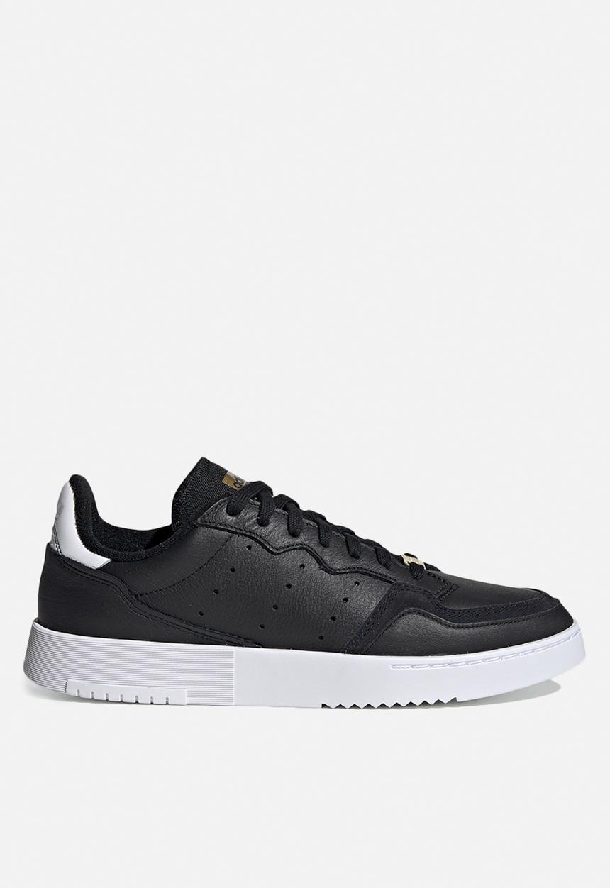 adidas Originals - Supercourt - cblack /cblack / ftwwht