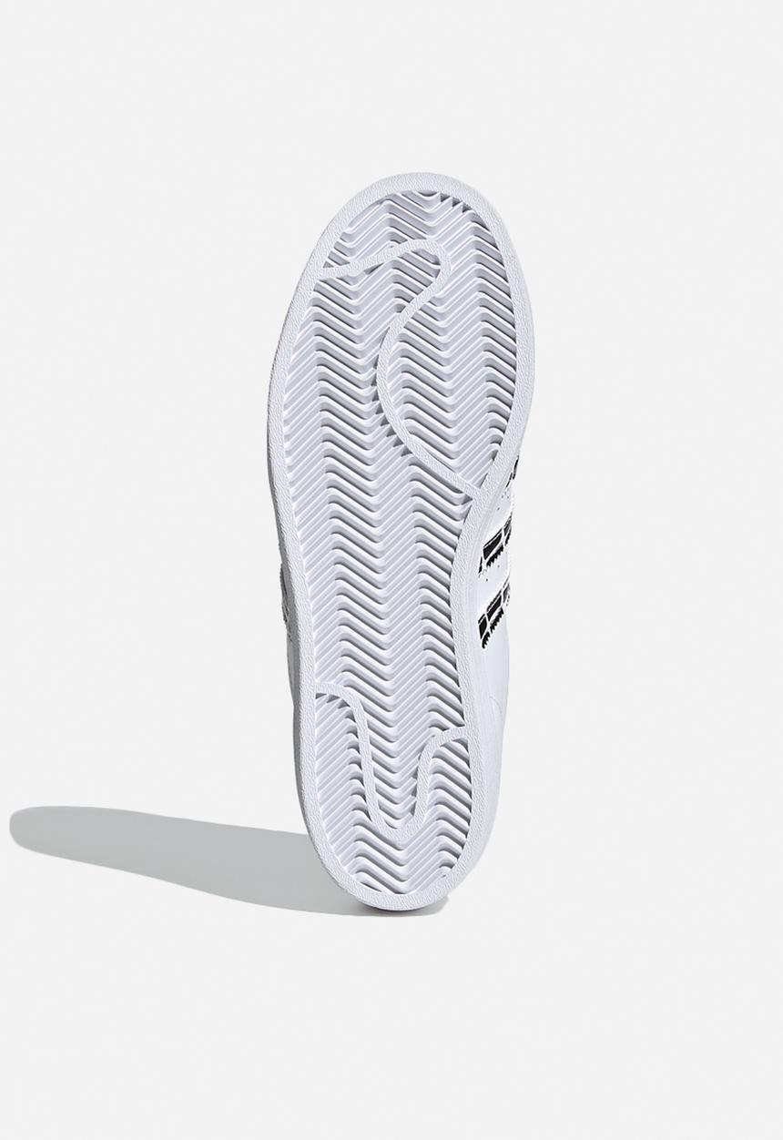 adidas Originals - Superstar w - ftwr white, gold met & core black