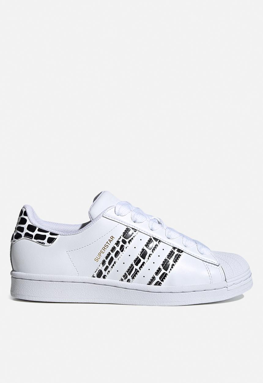 adidas Originals - Superstar w - ftwr white, gold met & core black