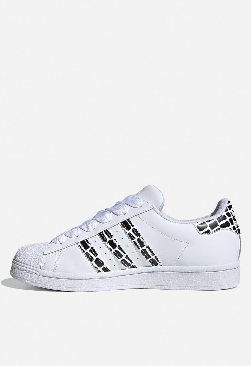 adidas Originals - Superstar w - ftwr white, gold met & core black
