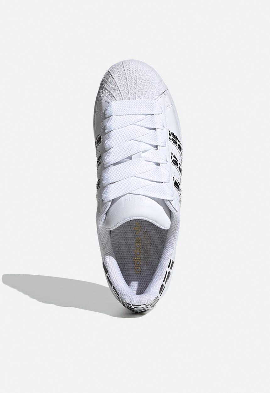 adidas Originals - Superstar w - ftwr white, gold met & core black
