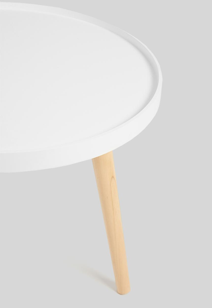 Sixth Floor - Alva side table - white