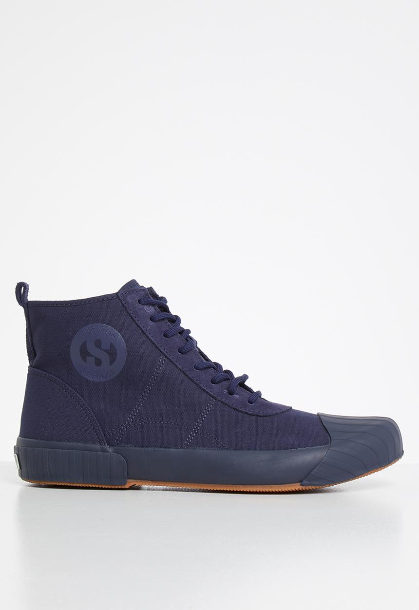 SUPERGA - 228 Logo boots - total navy