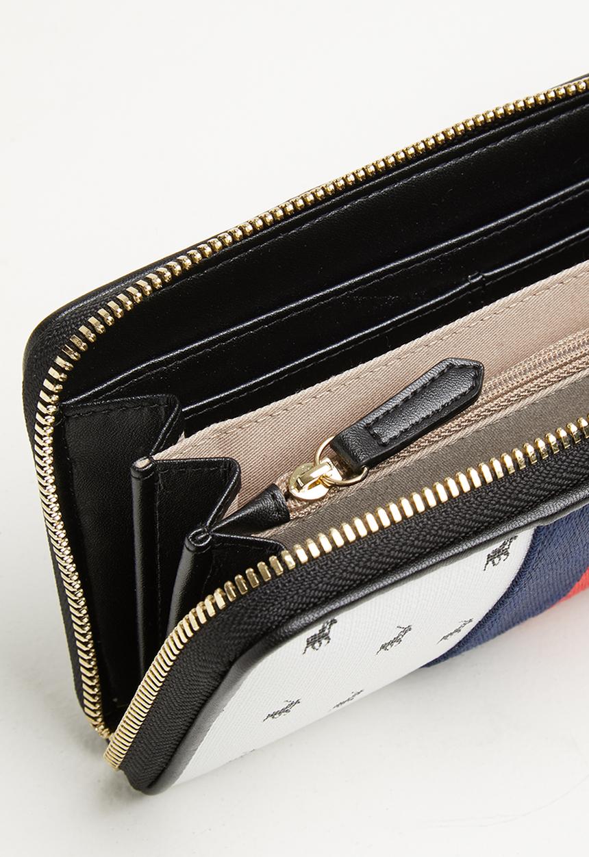 POLO - Kensington zip around purse - multi
