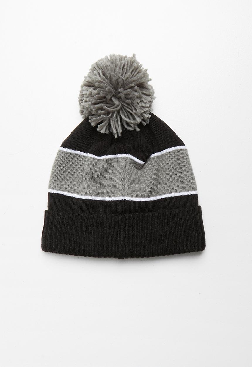 PUMA - Puma pom beanie - black ultra grey