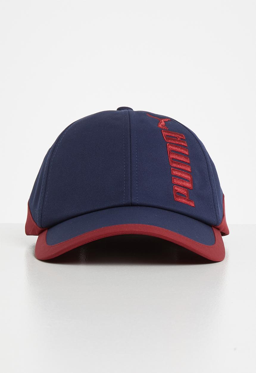 PUMA - Premium archive bb cap peacoat - rhubarb