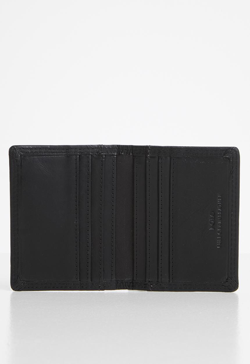 POLO - Tuscany leather credit card holder - black