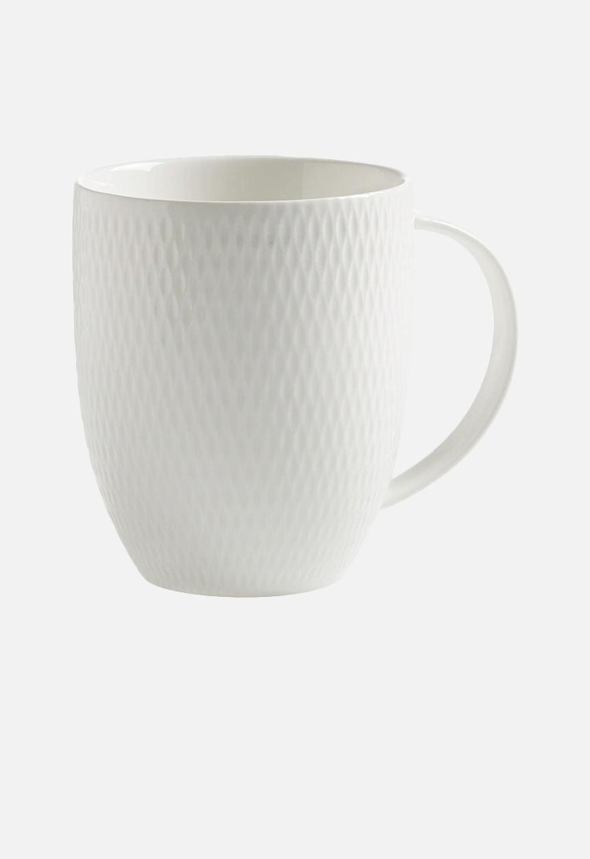 Maxwell & Williams - 16pce diamonds dinnerware set - white