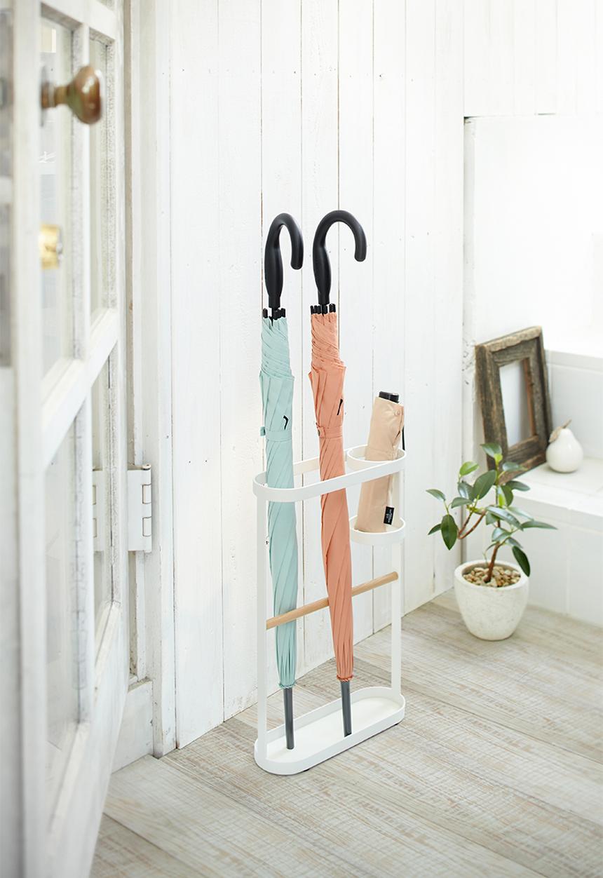 Yamazaki - Tosca umbrella stand - white