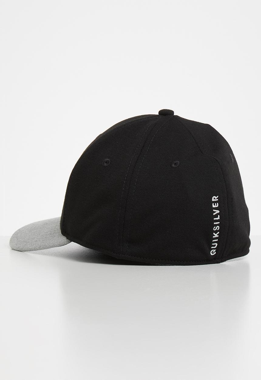 Quiksilver - Pinpoint stretch cap - black & grey
