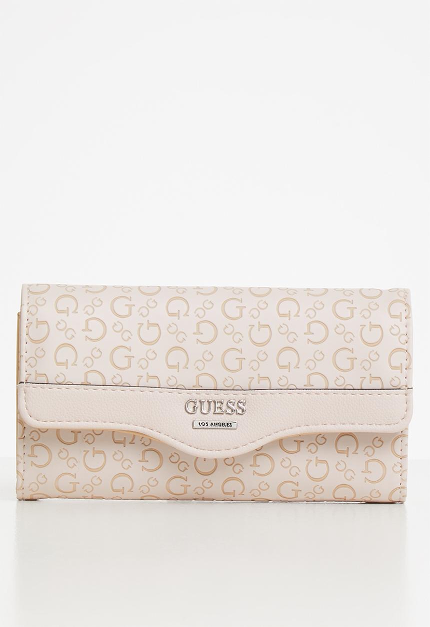 GUESS - Modesto slg slim clutch - blush