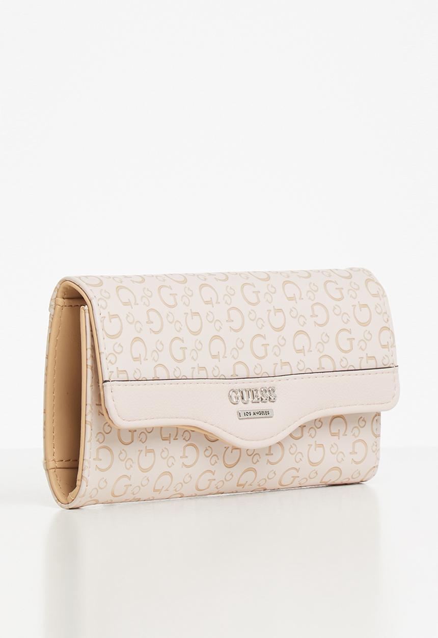 GUESS - Modesto slg slim clutch - blush