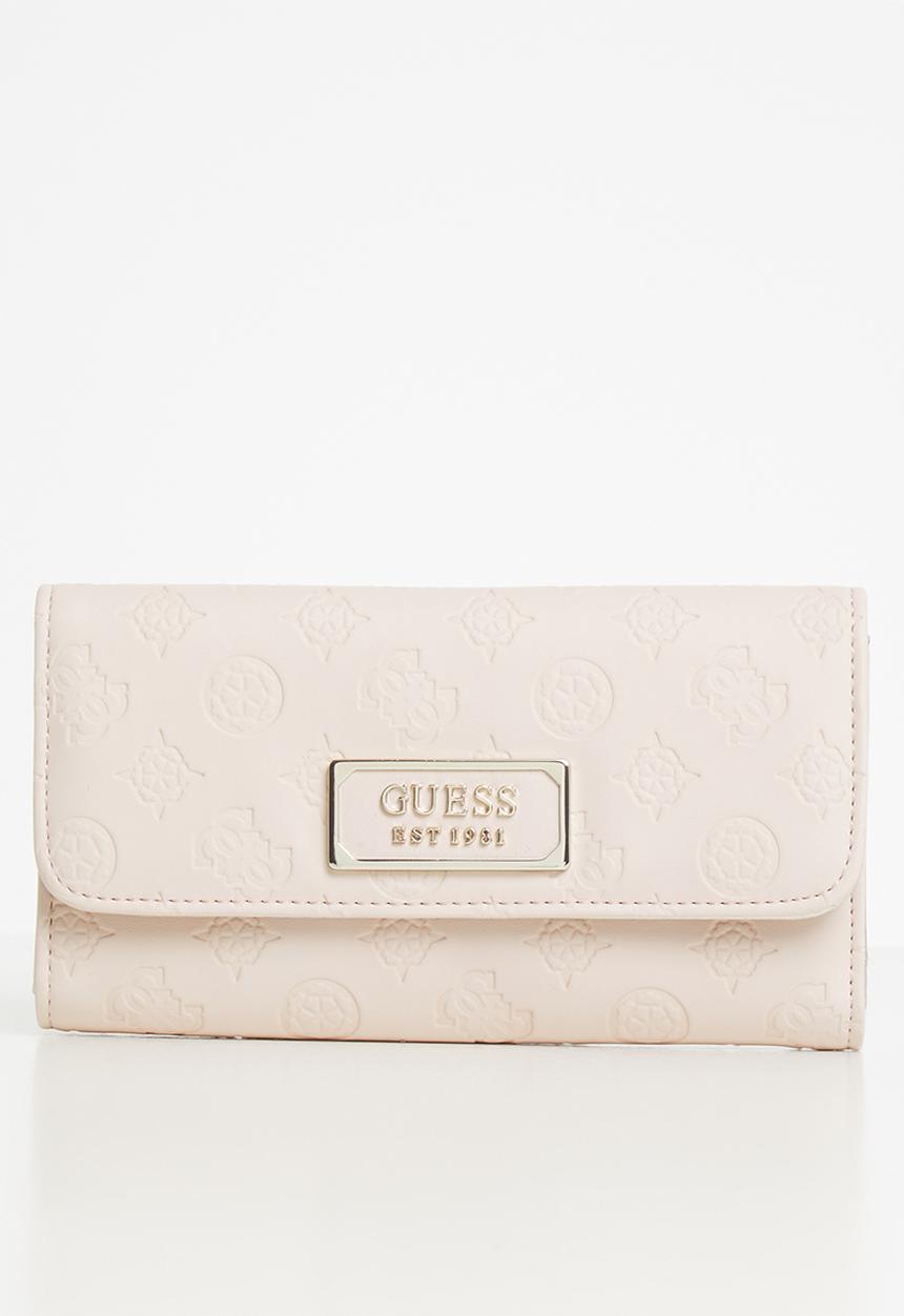 GUESS - Logo love multi clutch - blush