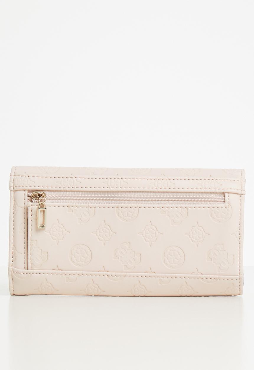 GUESS - Logo love multi clutch - blush