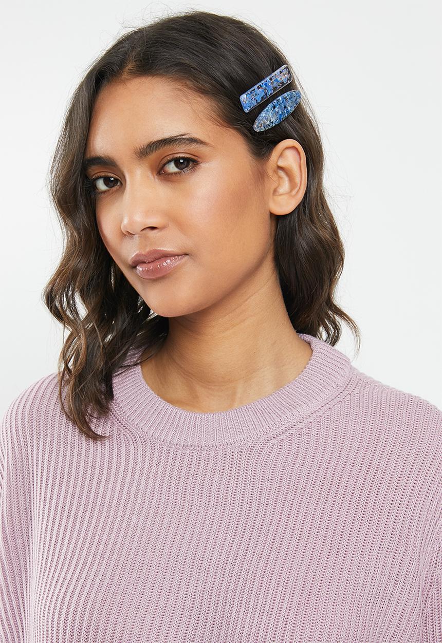 Cotton On - Archy cropped 2 pullover - lilac