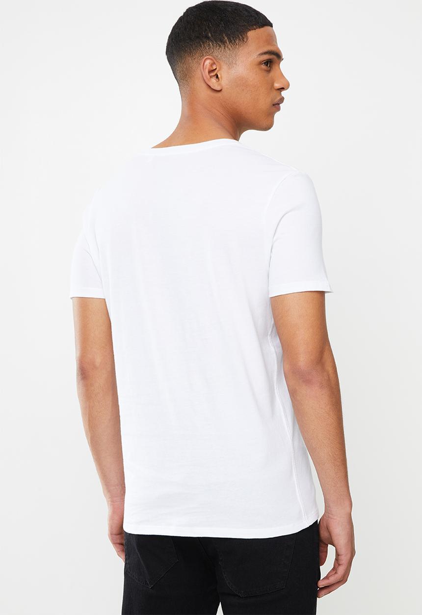 GUESS - Short sleeve guess graffiti tee - white