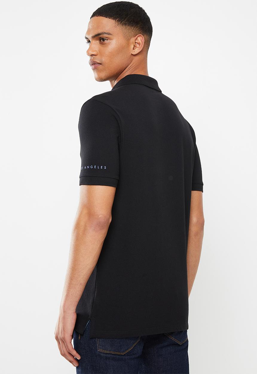 GUESS - Short sleeve fashion polo - black